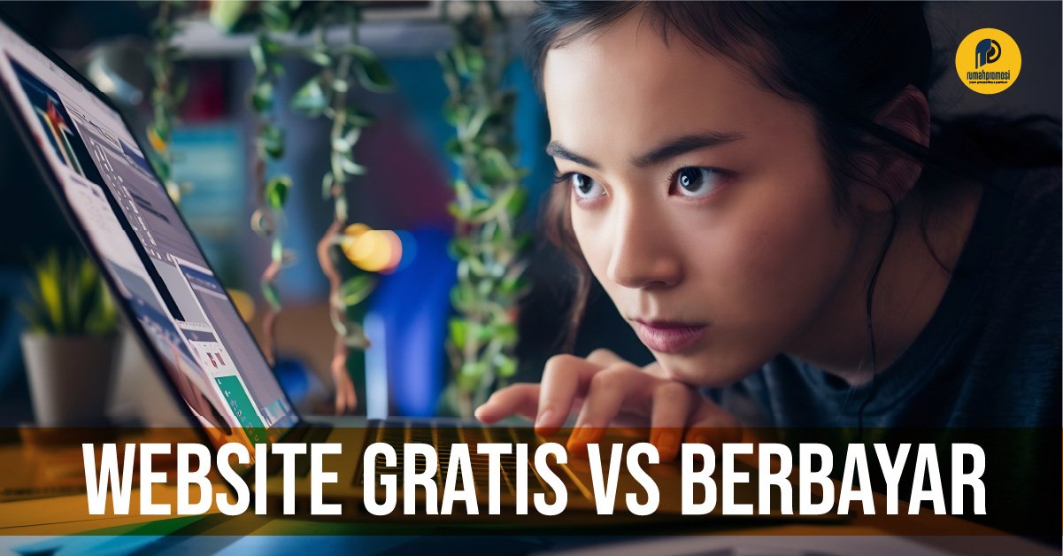 Perbedaan website gratis dan berbayar