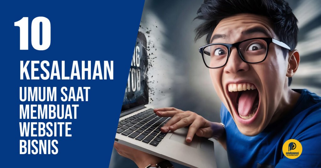 Kesalahan membuat website bisnis