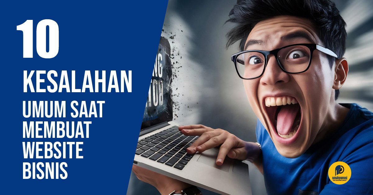 Kesalahan membuat website bisnis